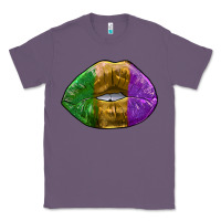 Lavender mardi gras kiss Classic Tee - RanaPortraitStore