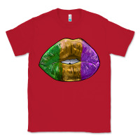 Red mardi gras kiss Classic Tee - RanaPortraitStore