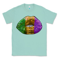 Seafoam mardi gras kiss Classic Tee - RanaPortraitStore