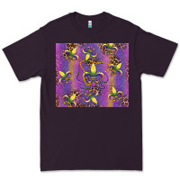 Plum mardi gras fleur de lis Premium Tee - RanaPortraitStore