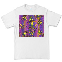 White mardi gras fleur de lis Premium Tee - RanaPortraitStore