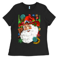 Cowboy Santa Ladies Tee | Teevron