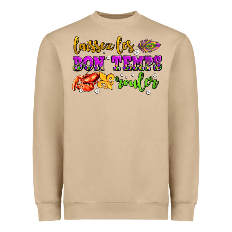 Laissez Les Bon Temps Rouler Olivia  (1) Heavyweight Sweatshirt by OliviaCreatesArt | Teevron
