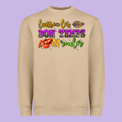 Laissez Les Bon Temps Rouler Olivia  (1) Heavyweight Sweatshirt Designed By Oliviacreatesart