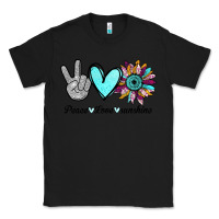 Black Peace Love Sunshine Classic Tee - Bettercallsaul