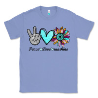 Colony Blue Peace Love Sunshine Classic Tee - Bettercallsaul