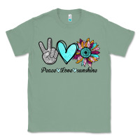 Sage Peace Love Sunshine Classic Tee - Bettercallsaul