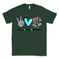 Sports Green Peace Love Sunshine Classic Tee - Bettercallsaul