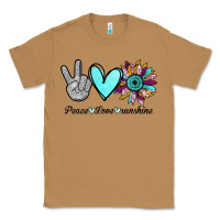 Toasted Coconut Peace Love Sunshine Classic Tee - Bettercallsaul