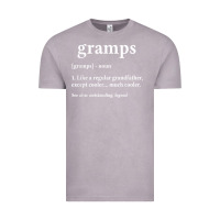 Vintage Zinc Grandpa Gift for Gramps, Fathers Day Birthday Gift Idea Vintage Tee - trangStudio