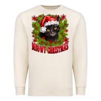 Sandshell meowy christmas Premium Sweatshirt - CowhideDigitalArt