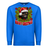 True Royal meowy christmas Premium Sweatshirt - CowhideDigitalArt