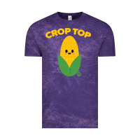 Cloud Purple corn t  shirt c r o p t o p t  shirt Vintage Tee - trangStudio