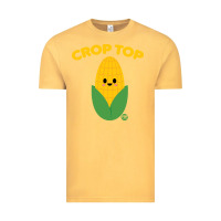 Vintage Mustard corn t  shirt c r o p t o p t  shirt Vintage Tee - trangStudio
