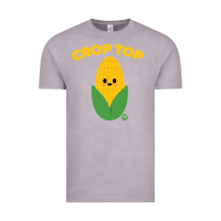 Vintage Zinc corn t  shirt c r o p t o p t  shirt Vintage Tee - trangStudio