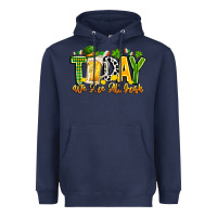 Navy today we are all irish Heavyweight Hoodie - CowhideDigitalArt