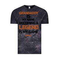 Cloud Black Grandaddy Is My Name Becoming A Legend Is My Game Vintage Tee - Bettercallsaul