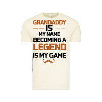 Vintage Arctic Grandaddy Is My Name Becoming A Legend Is My Game Vintage Tee - Bettercallsaul