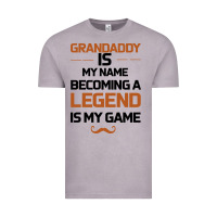 Vintage Zinc Grandaddy Is My Name Becoming A Legend Is My Game Vintage Tee - Bettercallsaul