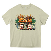 Mossy love texas Heavy Core Tee - NancyCooperArtShop