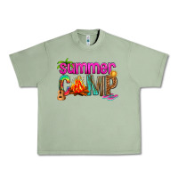 Oil Green summer camp Urban Heavy Tee - NancyCooperArtShop