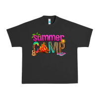 Pigment Black summer camp Urban Heavy Tee - NancyCooperArtShop