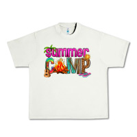 Pistachio summer camp Urban Heavy Tee - NancyCooperArtShop