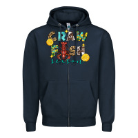 Navy crawfish season 2 Zipper Hoodie - FaDigitalArtStudio