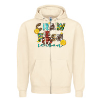 Sandshell crawfish season 2 Zipper Hoodie - FaDigitalArtStudio