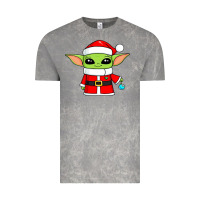 Cloud Rock baby yoda christmas santa claus Vintage Tee - trangStudio