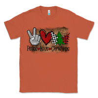 Copper Peace Love Christmas Classic Tee - Bettercallsaul