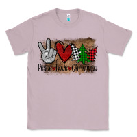 Lilac Peace Love Christmas Classic Tee - Bettercallsaul