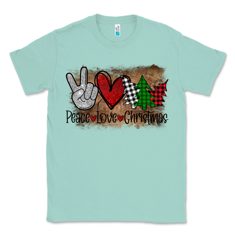 Peace Love Christmas Classic Tee by Bettercallsaul | Teevron