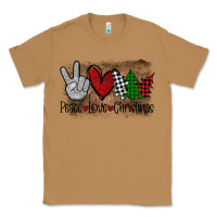 Toasted Coconut Peace Love Christmas Classic Tee - Bettercallsaul