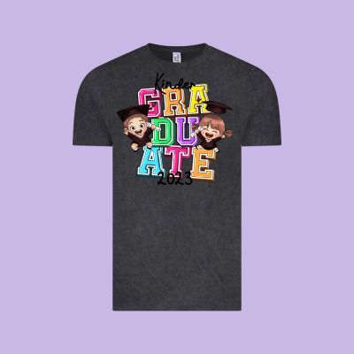 Kinder Graduate 2023 Vintage Tee Designed By Ranaportraitstore