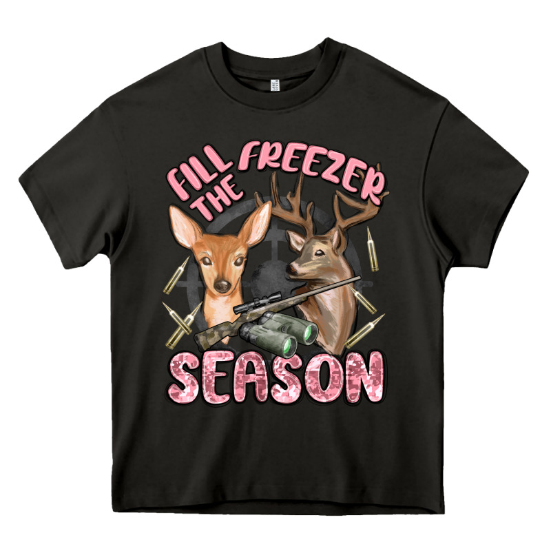 Fill The Freezer Season Heavy Core Tee by MaliasSmallBusiness | Teevron