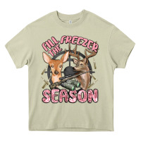 Mossy fill the freezer season Heavy Core Tee - MaliasSmallBusiness