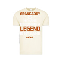 Vintage Arctic Grandaddy Is My Name Becoming A Legend Is My Game Vintage Tee - Bettercallsaul