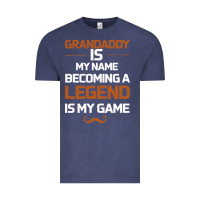 Vintage Denim Grandaddy Is My Name Becoming A Legend Is My Game Vintage Tee - Bettercallsaul