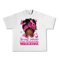 Lunar Rock afro messy bun breast cancer warrior Urban Heavy Tee - texasbilliewilder