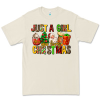 Bone just a girl who loves christmas Premium Tee - MaliasSmallBusiness