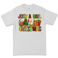 Just A Girl Who Loves Christmas Premium Tee | Teevron
