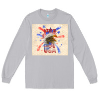 Moon Dust made in the usa Long Sleeve Tee - TumblerDesignByShophia