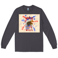 Smoke made in the usa Long Sleeve Tee - TumblerDesignByShophia