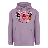 Lavender easter teacher Heavyweight Hoodie - CowhideDigitalArt