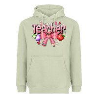Matcha easter teacher Heavyweight Hoodie - CowhideDigitalArt