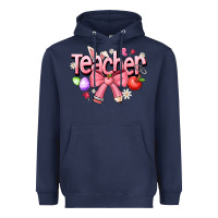 Navy easter teacher Heavyweight Hoodie - CowhideDigitalArt