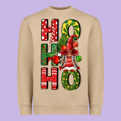 Ho Ho Ho Gnomes Fa Heavyweight Sweatshirt Designed By Fadigitalartstudio