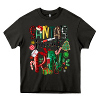 Asphalt santas favorite registered nurse Heavy Core Tee - MaliasSmallBusiness