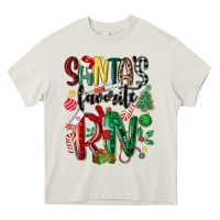 Santas Favorite Registered Nurse Heavy Core Tee | Teevron